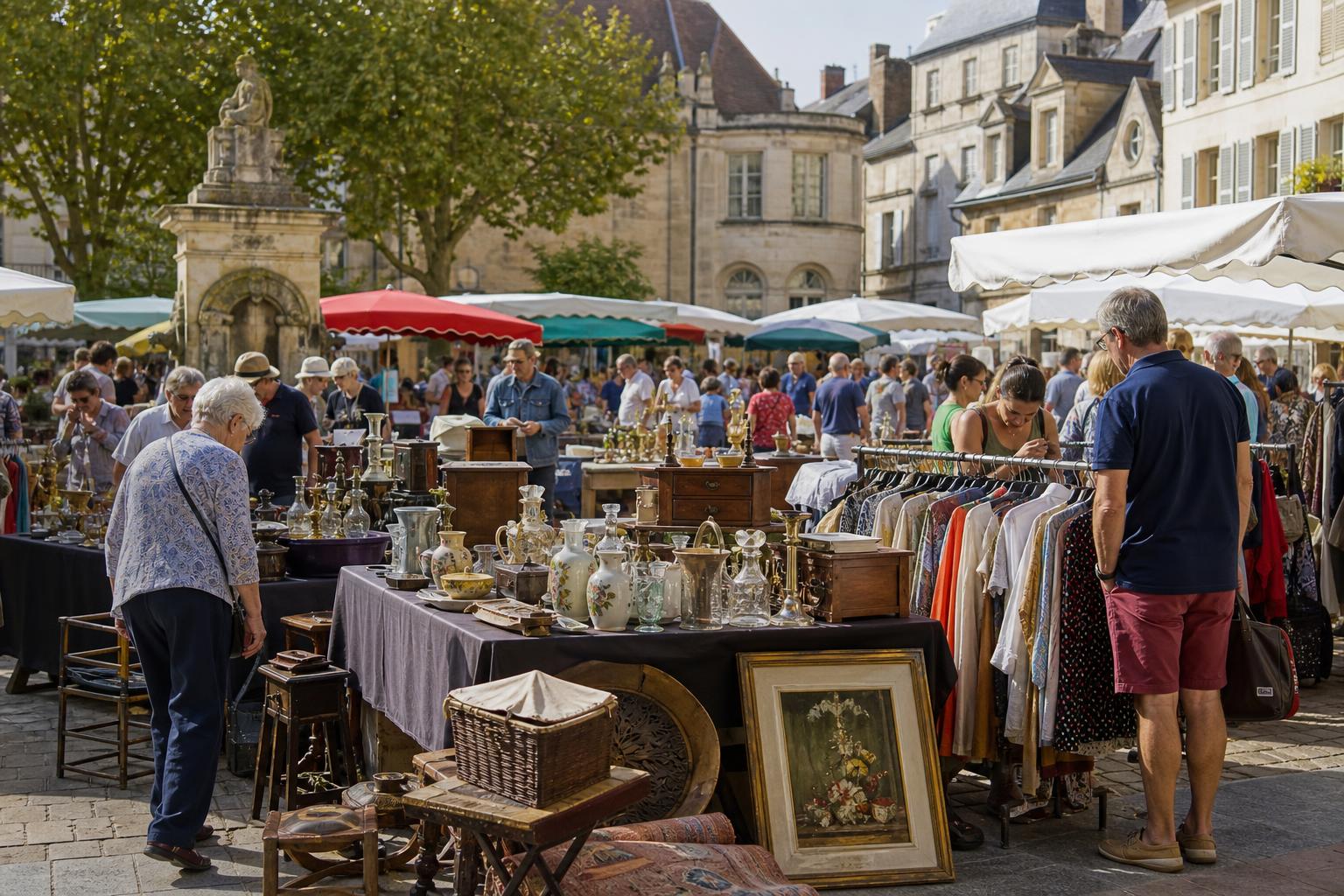 Brocante et braderie